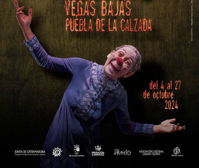 Cartel del 43 Festival de Teatro Vegas Bajas.