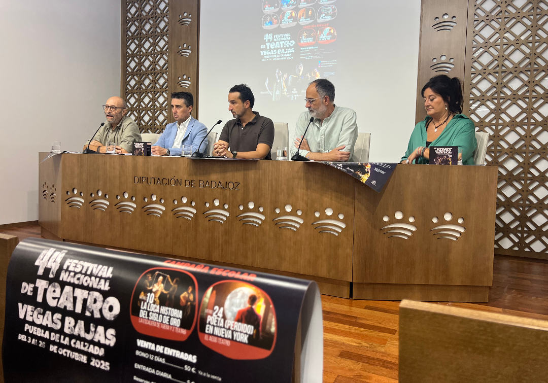 Rueda de Prensa Festival Nacional de Teatro Vegas Bajas