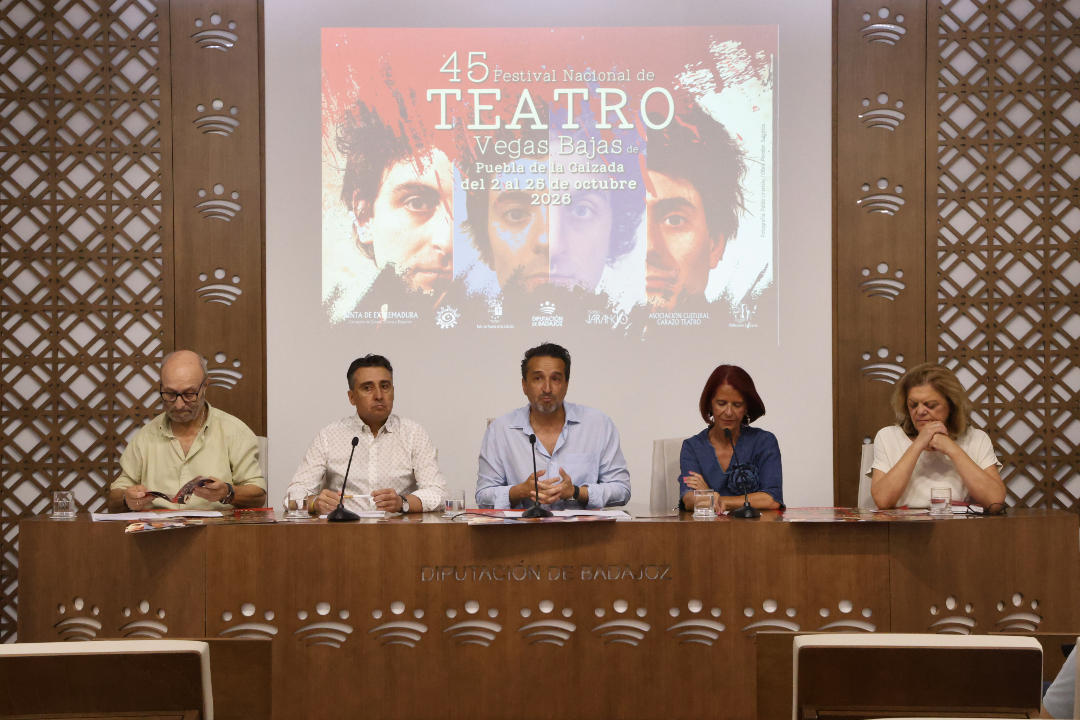 Rueda de Prensa Festival Nacional de Teatro Vegas Bajas